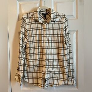 Women’s Lands End Flannel 8T